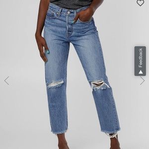 COPY - Levis Wedgie Ankle Straight Jeans